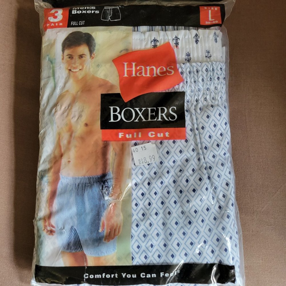Hanes Boxers 3 pack Large